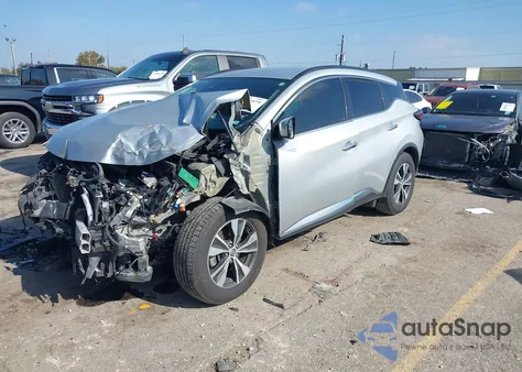 2020 Nissan Murano Sv Intelligent Awd from USA, damaged, VIN 5N1AZ2BS7LN105447